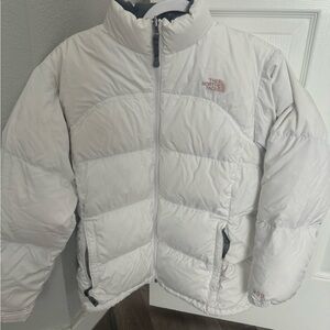 The North Face White Puffer Jacket